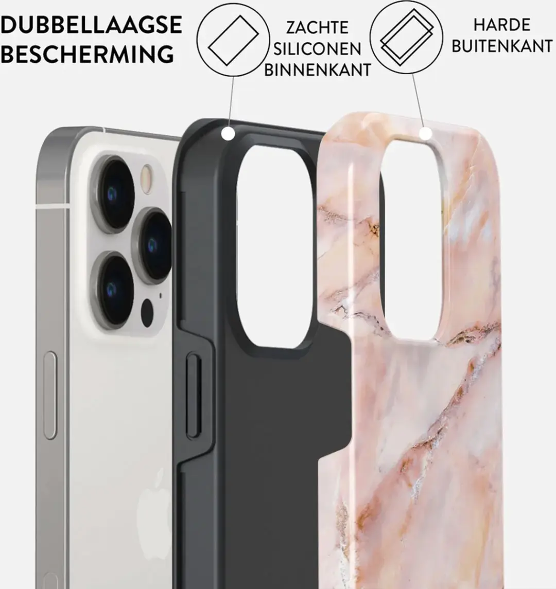Burga Tough Case iPhone 15 Pro Max - Meerkleurig
