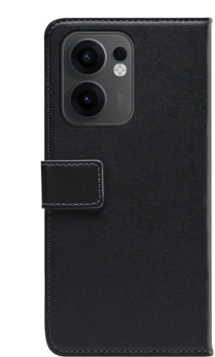 Mobilize Classic Gelly OPPO Reno 13FS Hoesje - Pasjeshouder - Zwart