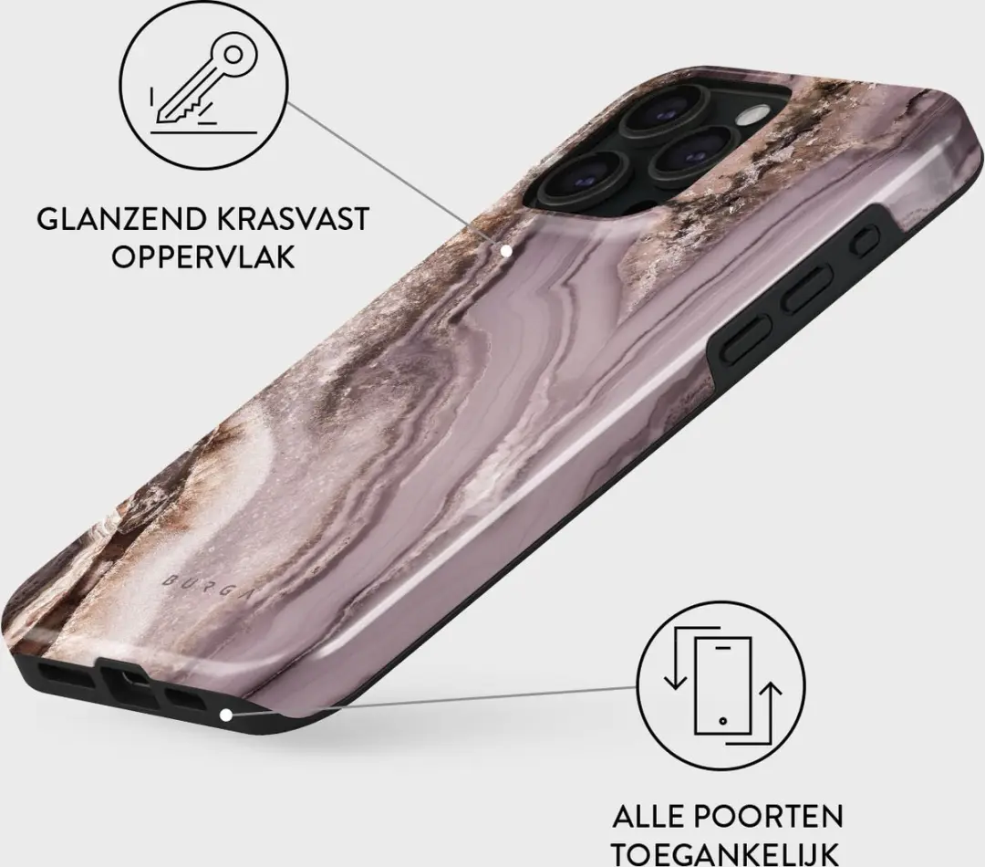 Burga Telefoonhoesje iPhone 15 Pro Golden Taupe - HO_02_IP15PRO_TH