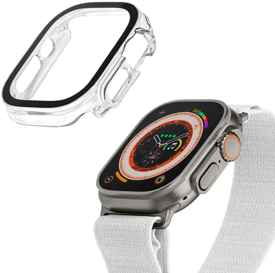 Laut Shield Apple Watch Case 45mm - Transparant