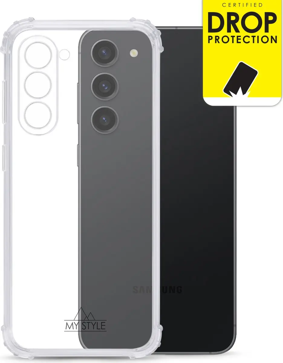 My Style MSPFCS1101 Telefoonhoesje - Samsung Galaxy S23 - Transparant
