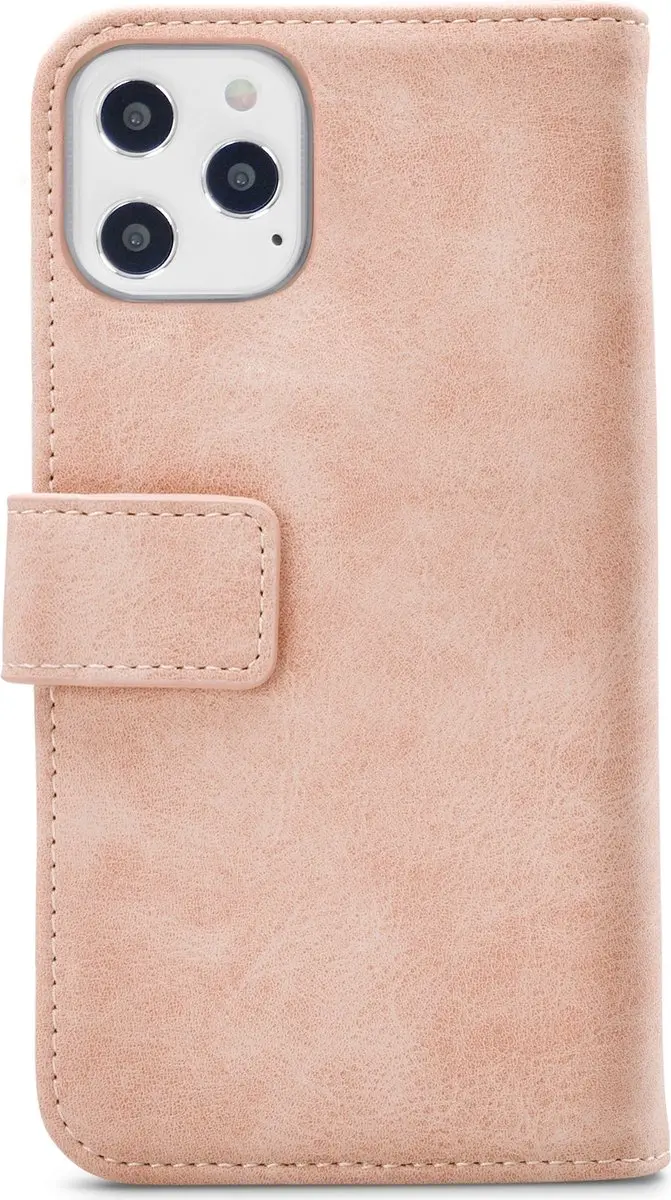 Mobilize iPhone 12 Pro Max Elite Gelly Wallet Book Case Licht Roze