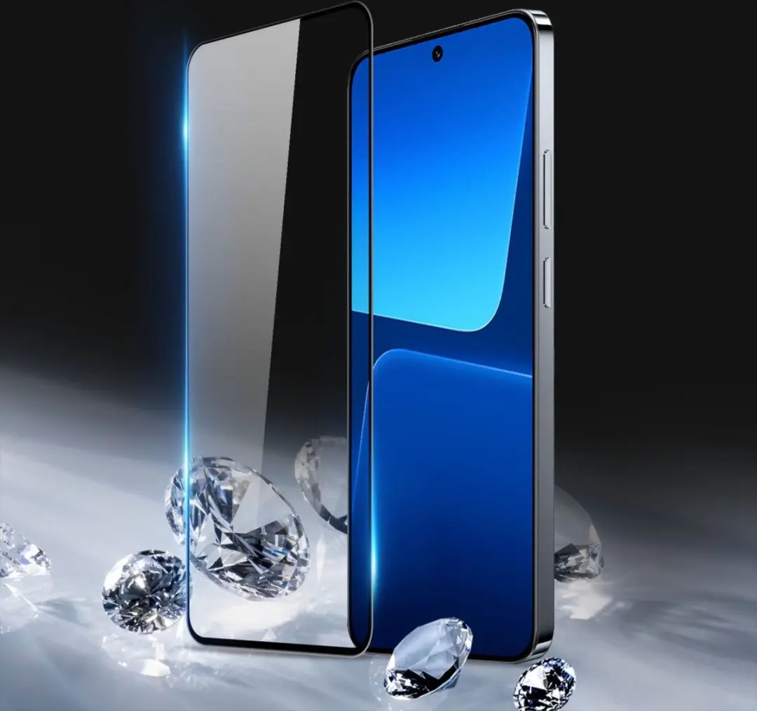 Dux Ducis Screen Protector Xiaomi 13T/13T Pro - Volledig Glas - Zwart - afbeelding 6 van 6