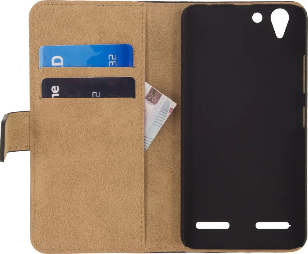 Mobilize Classic Wallet Bookcase Lenovo K5 - MOB-CWBCB-LENK5 Zwart