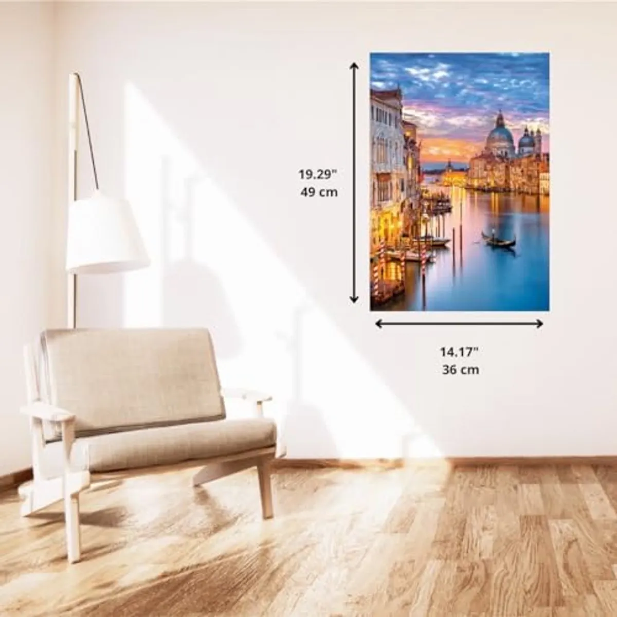 Clementoni Puzzel 500 Stuks Verlichting Venetië - High Quality Collection
