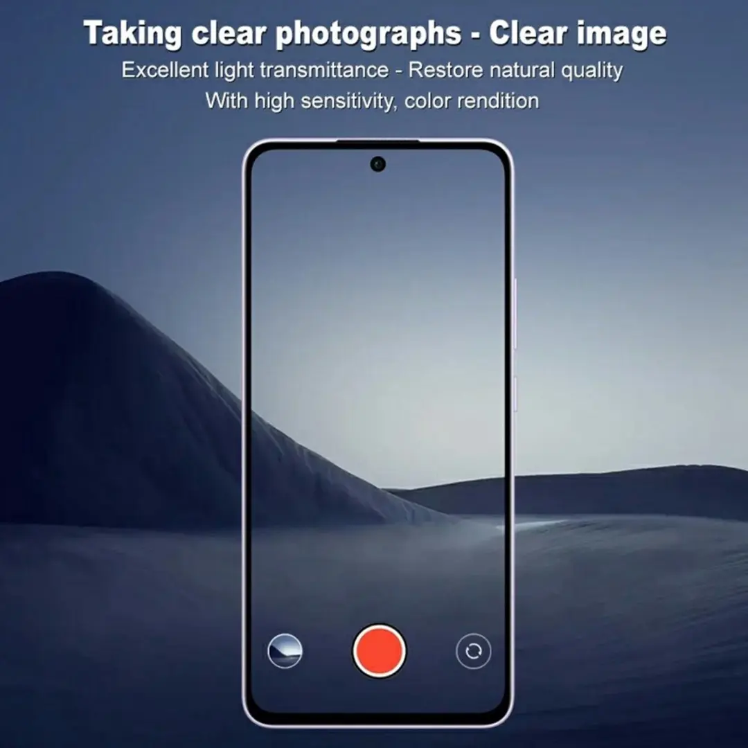 Imak 9H Tempered Glass Camera Lens Protector - OPPO Reno13 F/FS 5G - Transparant