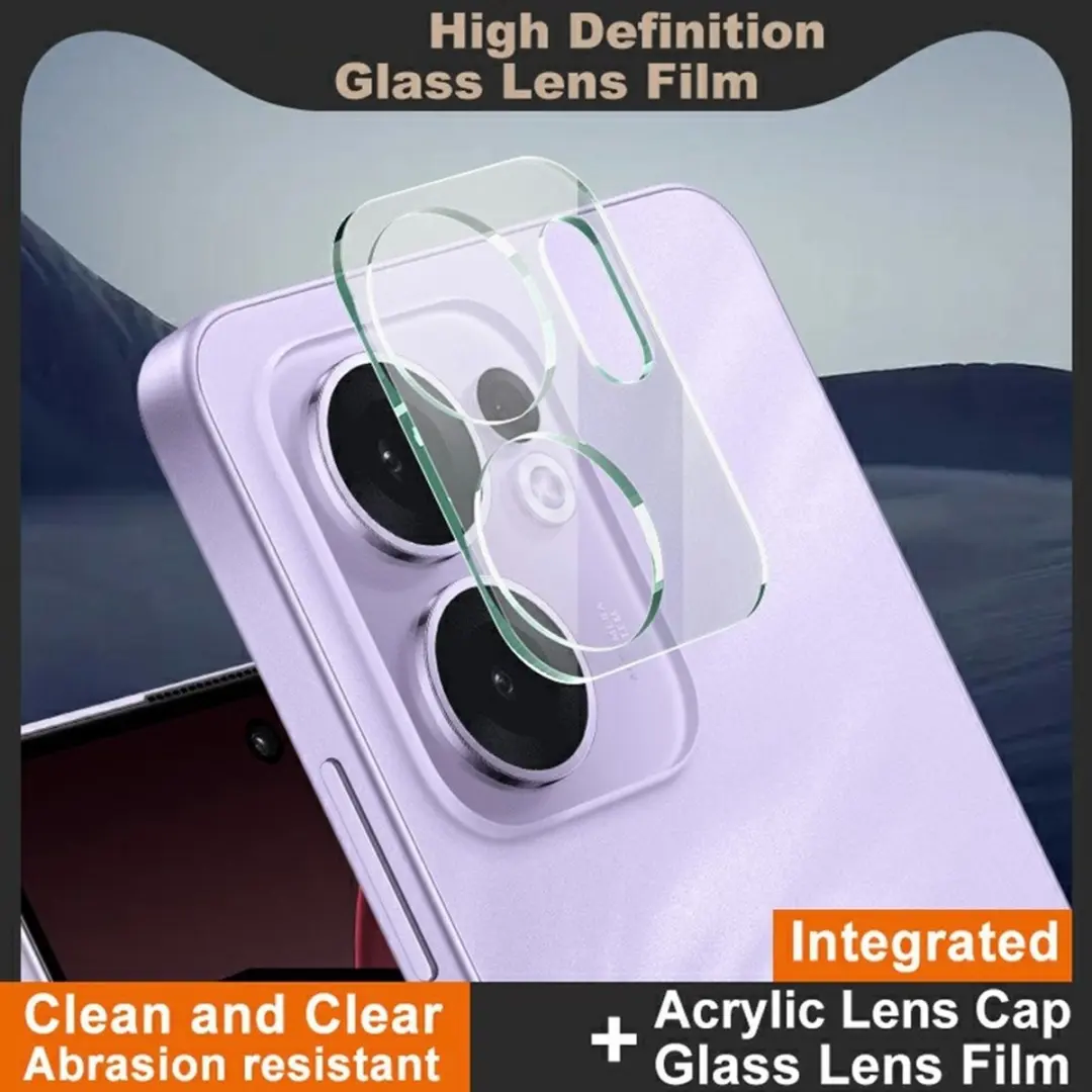 Imak 9H Tempered Glass Camera Lens Protector - OPPO Reno13 F/FS 5G - Transparant