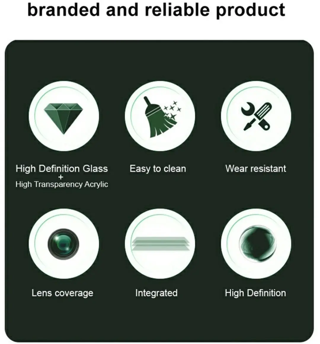 Imak 9H Tempered Glass Camera Lens Protector - OPPO Reno13 F/FS 5G - Transparant