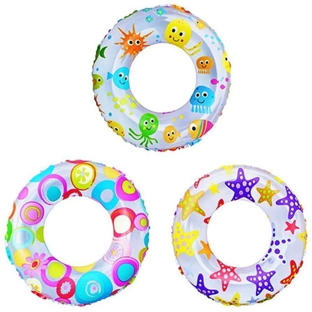 Intex Zwemband Junior 61cm - Ananas/Vissen/Flamingo