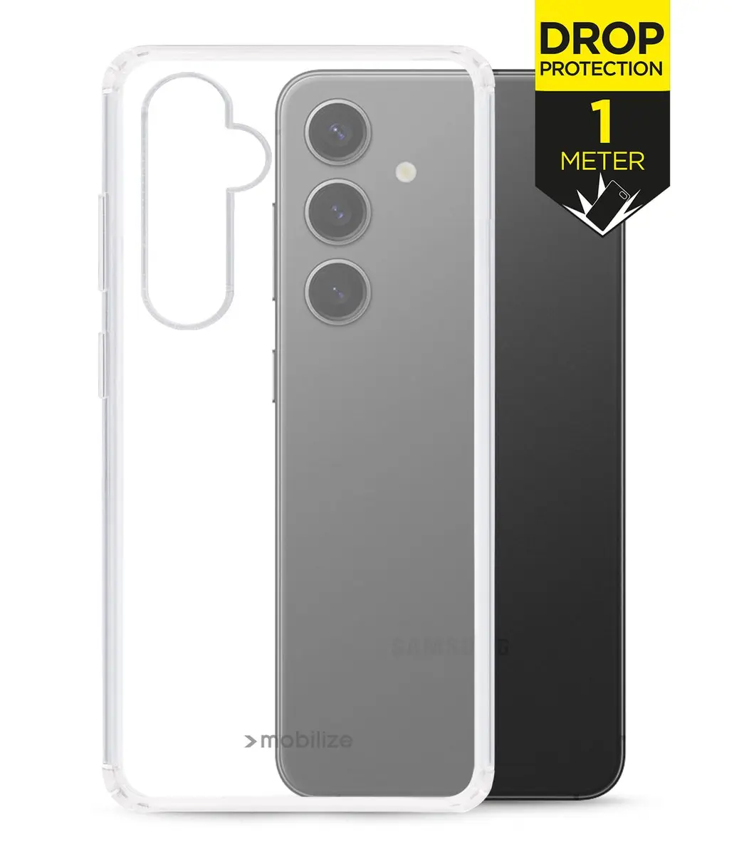 Mobilize Naked Protection MOB-NPCC-GALS24P5G Hoesje - Samsung Galaxy S24 Plus - Transparant