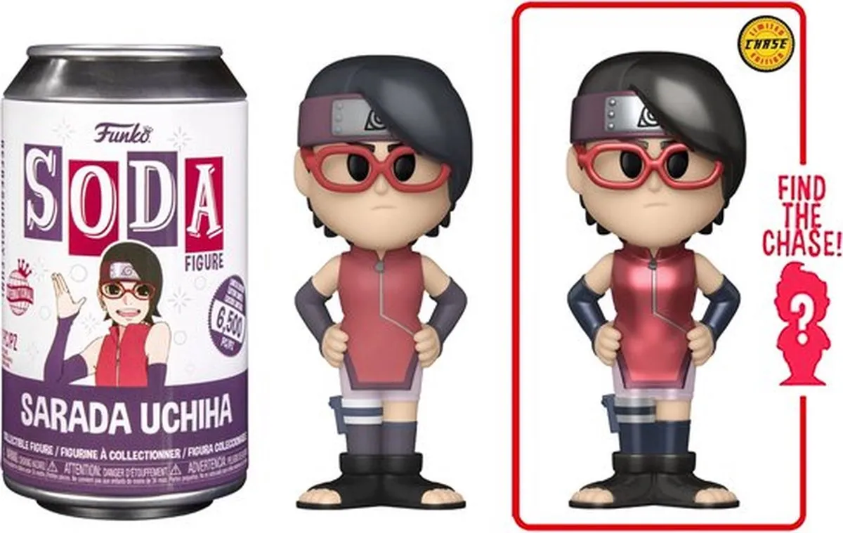 Funko Soda Sarada Uchiha - Naruto Boruto Next Generation - 6500 Stuks Limited