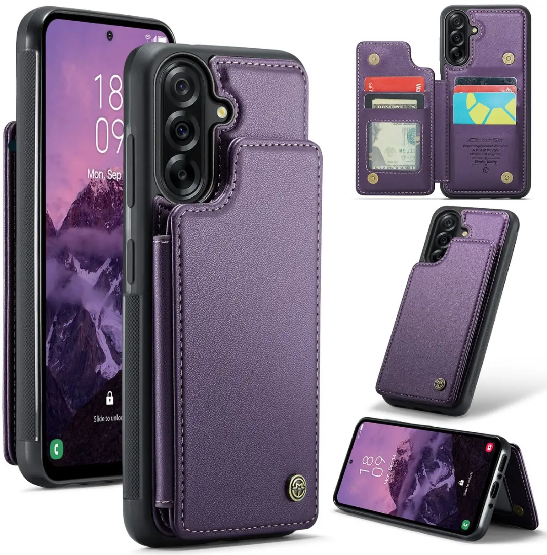 Caseme Luxe Portemonnee Backcover Galaxy A36