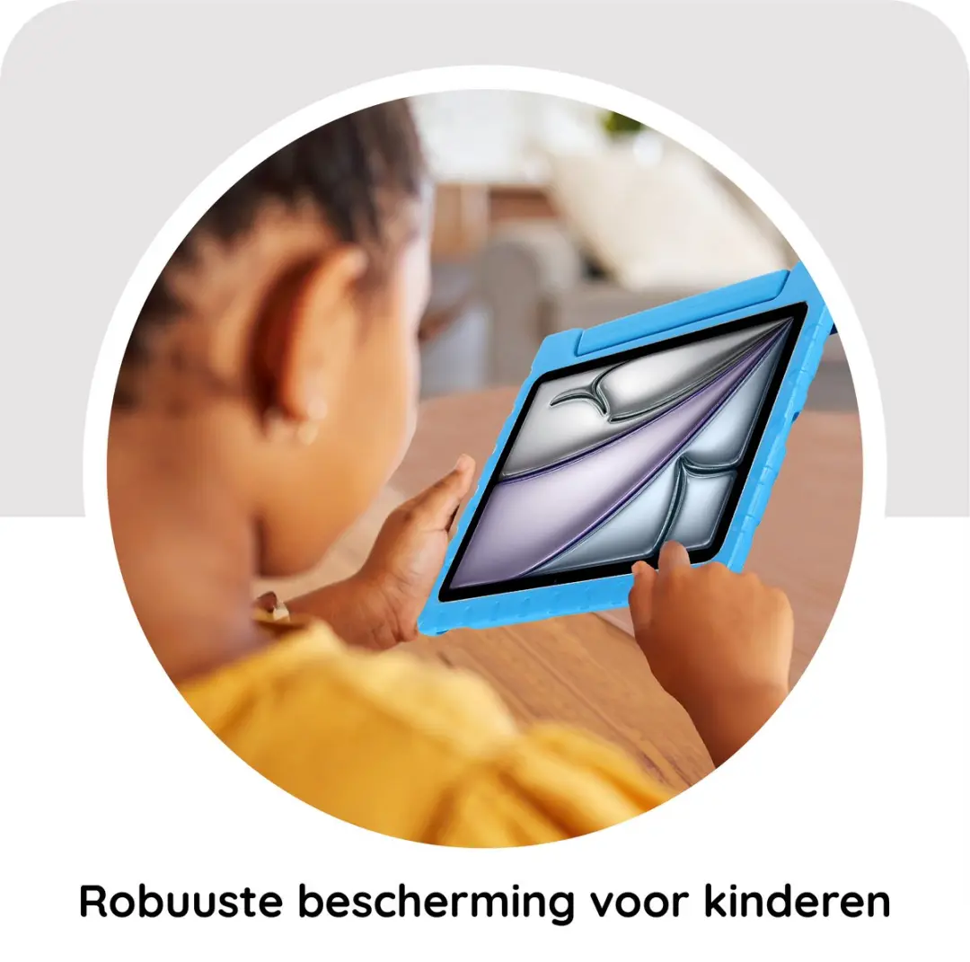 Just in Case Tablet Classic Hoes - iPad Air 11" (M2/M3/M4) - Blauw