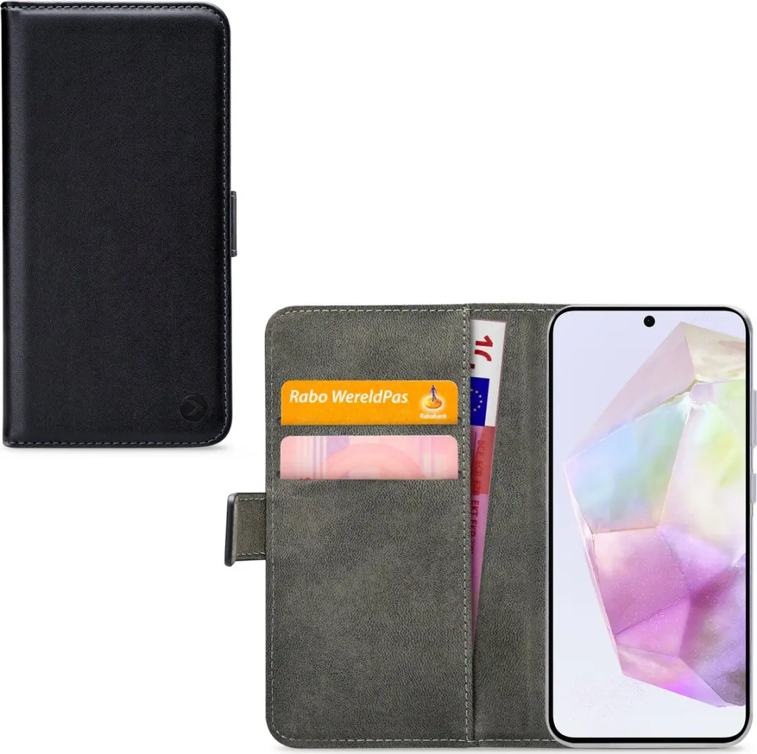 Mobilize Classic Gelly Wallet Bookcase Samsung Galaxy A35 5G - Zwart