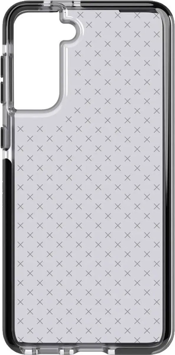 Tech21 Evo Check Back Cover Samsung Galaxy S21 - Zwart