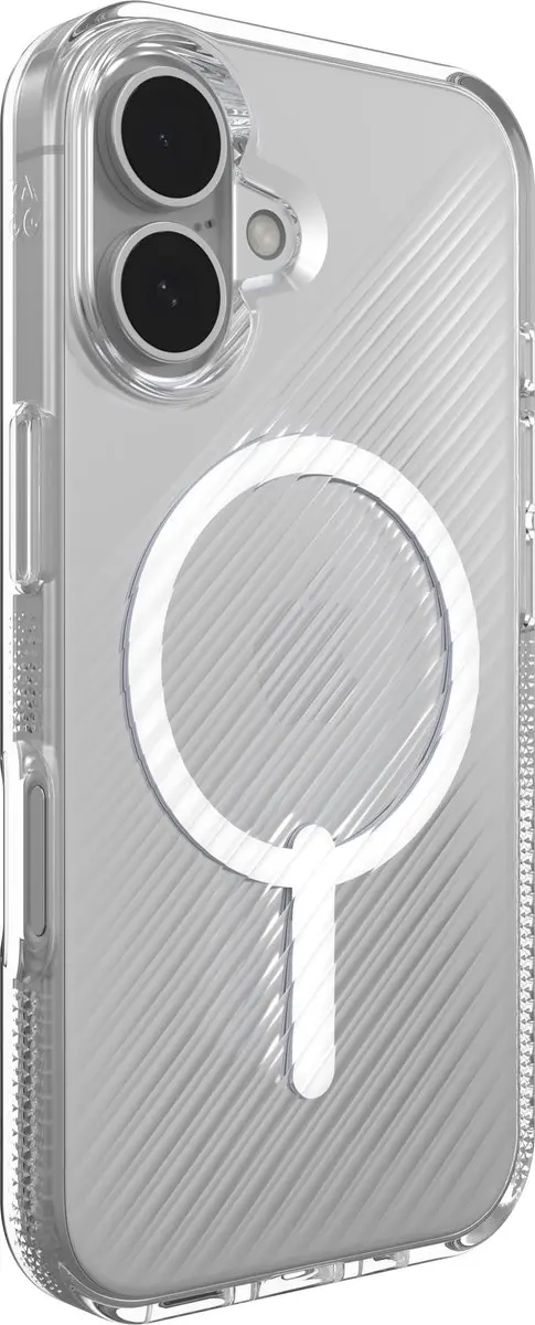 ZAGG Luxe Snap Mag iPhone 16 Hoesje - 702315010 - Transparant
