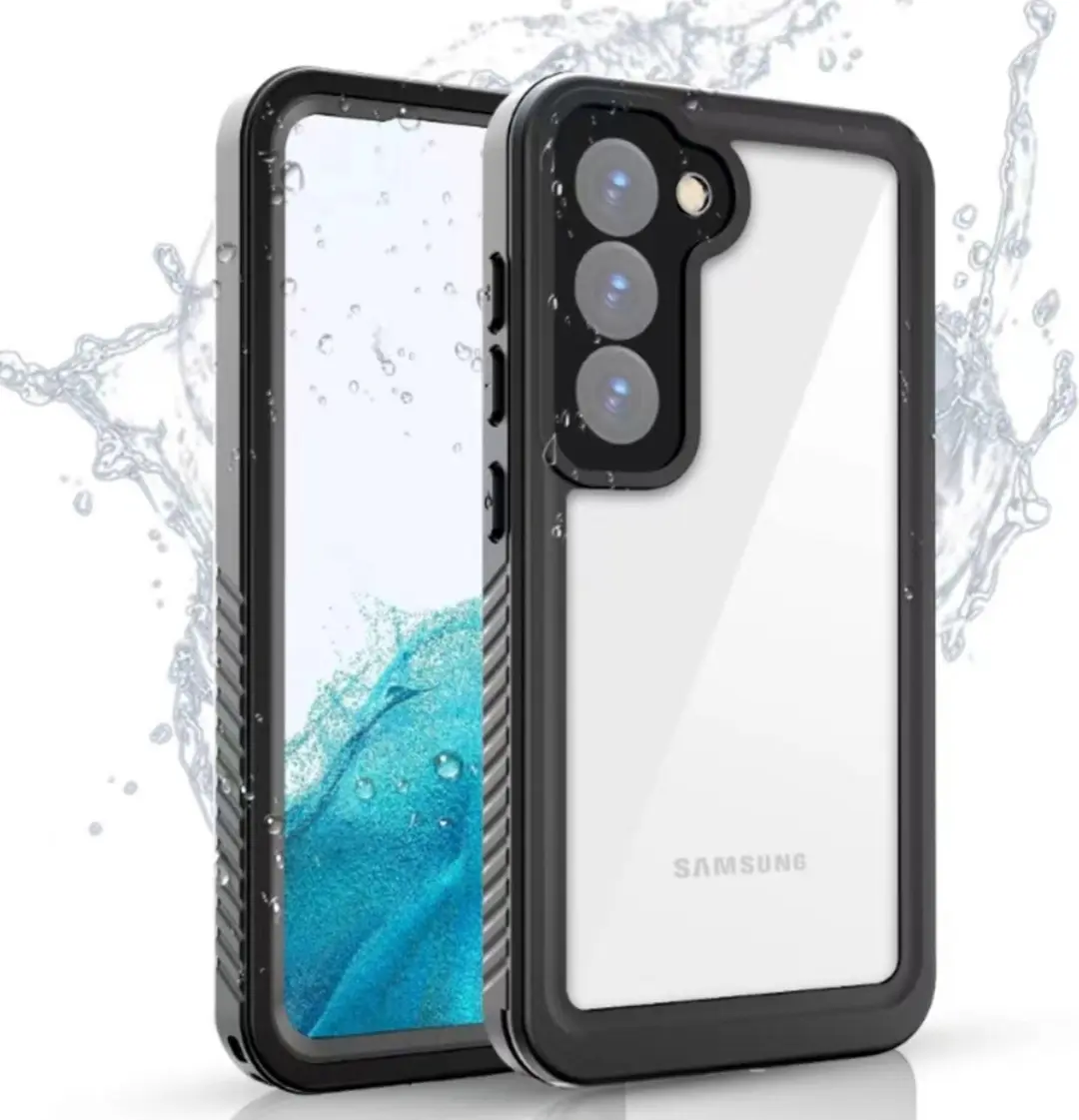Redpepper Dot Plus Hoesje SH00057643 - Samsung Galaxy S23 - Waterdicht - Zwart