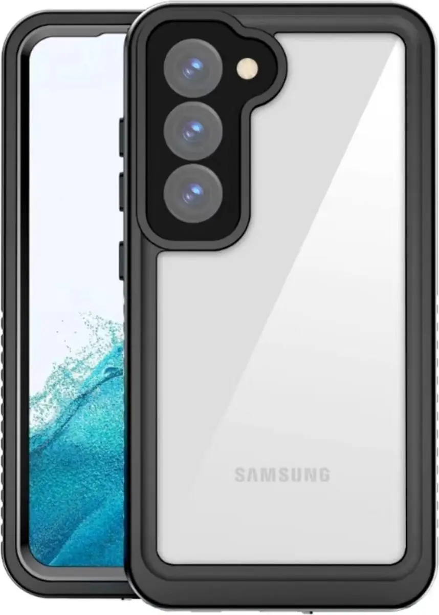 Redpepper Dot Plus Hoesje SH00057643 - Samsung Galaxy S23 - Waterdicht - Zwart