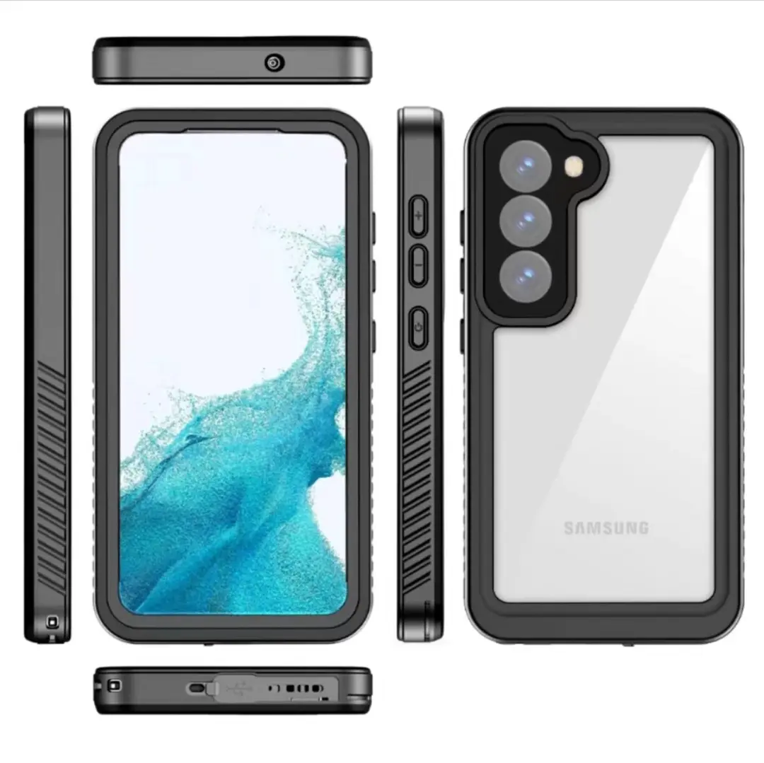 Redpepper Dot Plus Hoesje SH00057643 - Samsung Galaxy S23 - Waterdicht - Zwart