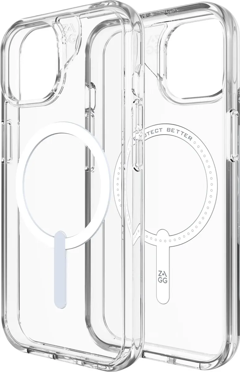 ZAGG Crystal Palace Snap Hoesje iPhone 15 - Transparant - 54650
