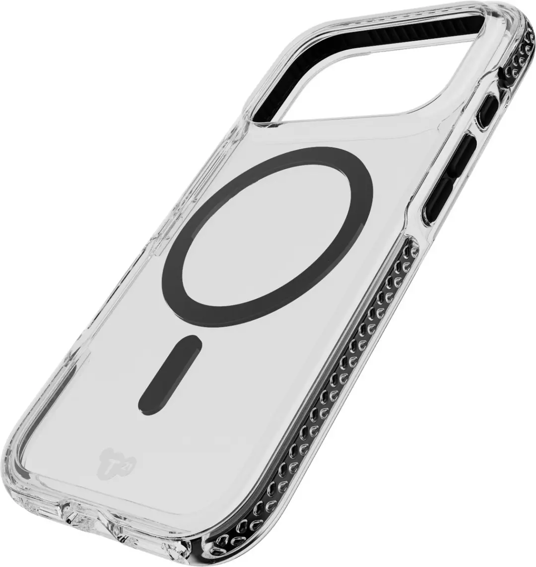 Tech21 Evo Crystal iPhone 17 Pro Hoesje - T21-11324 - Transparant/Zwart - afbeelding 6 van 6