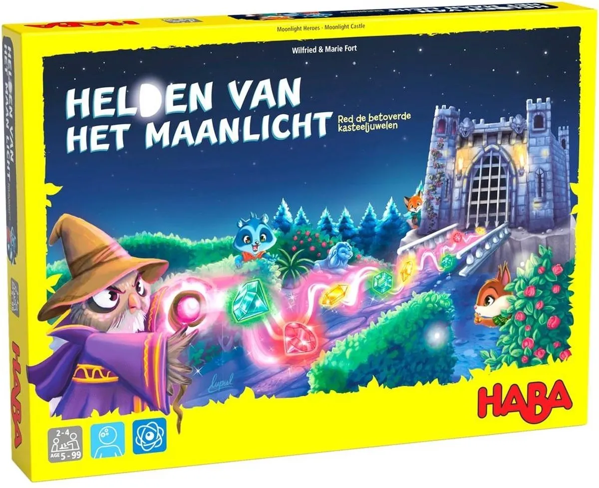 Haba Helden Van Het Maanlicht Kinderspel - 107-delig