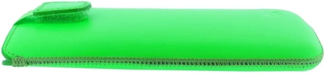 Senza Slide Leren Insteekhoes XXL - Neon Green - 4 Stuks