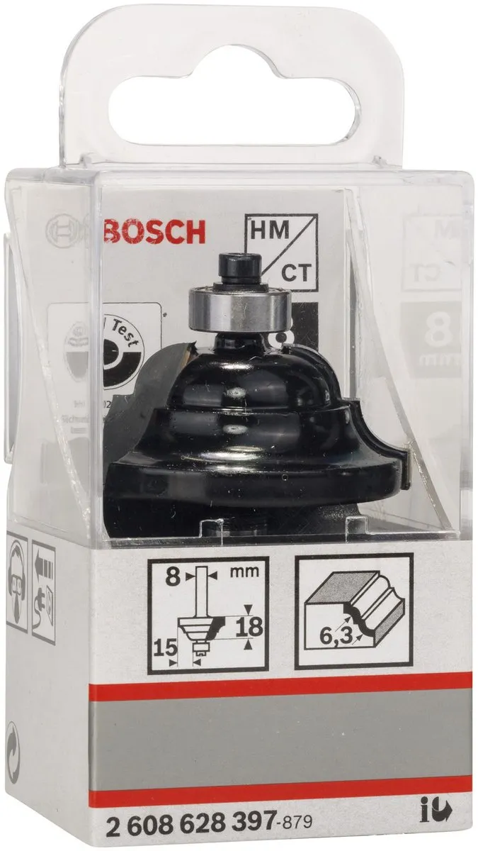 Bosch Paneelfrees D8 R6,3 B15 L18 G60