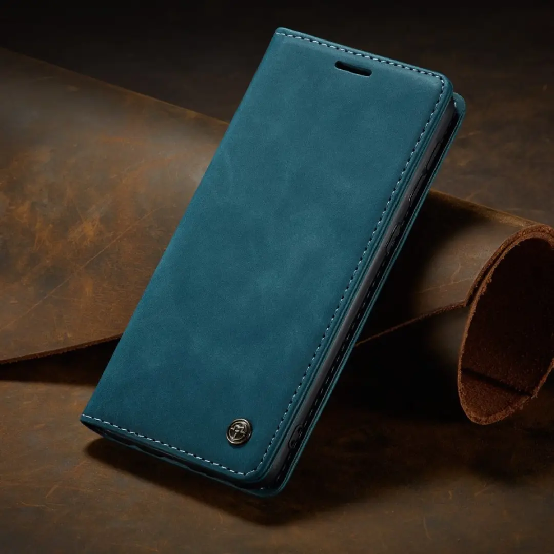 Caseme Book Case Samsung Galaxy A52 Groen - 2 Stuks