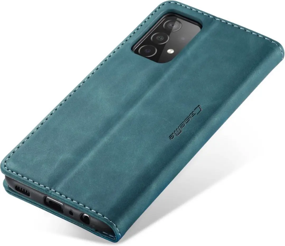 Caseme Book Case Samsung Galaxy A52 Groen - 2 Stuks