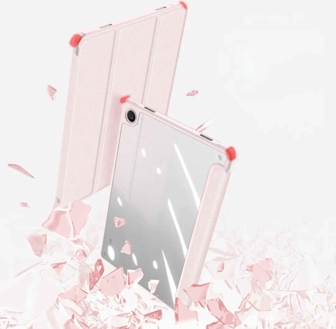 Dux Ducis Toby Series Tablethoes Samsung Galaxy Tab A9+ 11 inch - Roze