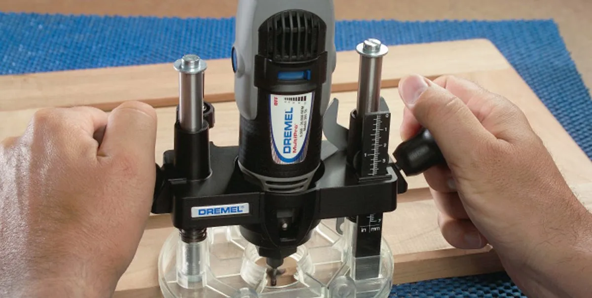 Dremel 335 Profielfreeshulpstuk - Hout