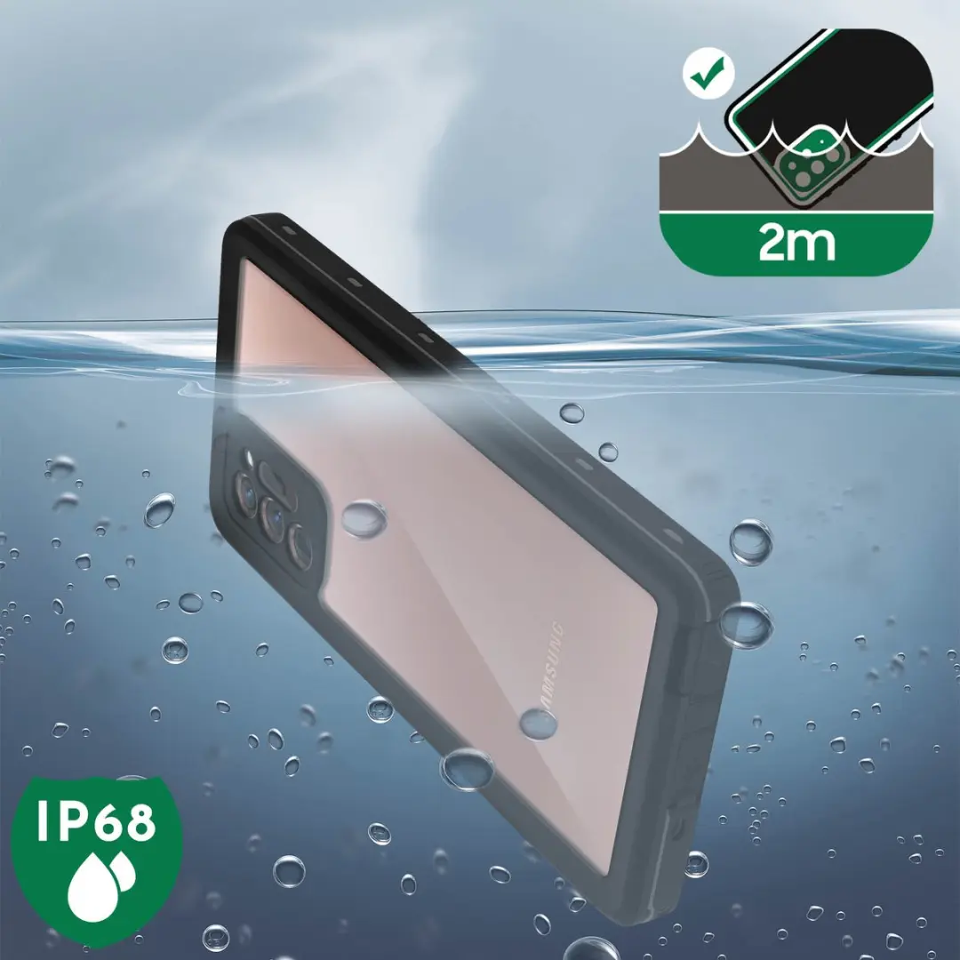 Redpepper Hoesje Samsung Galaxy Note20 Ultra - Zwart - Schokbestendig