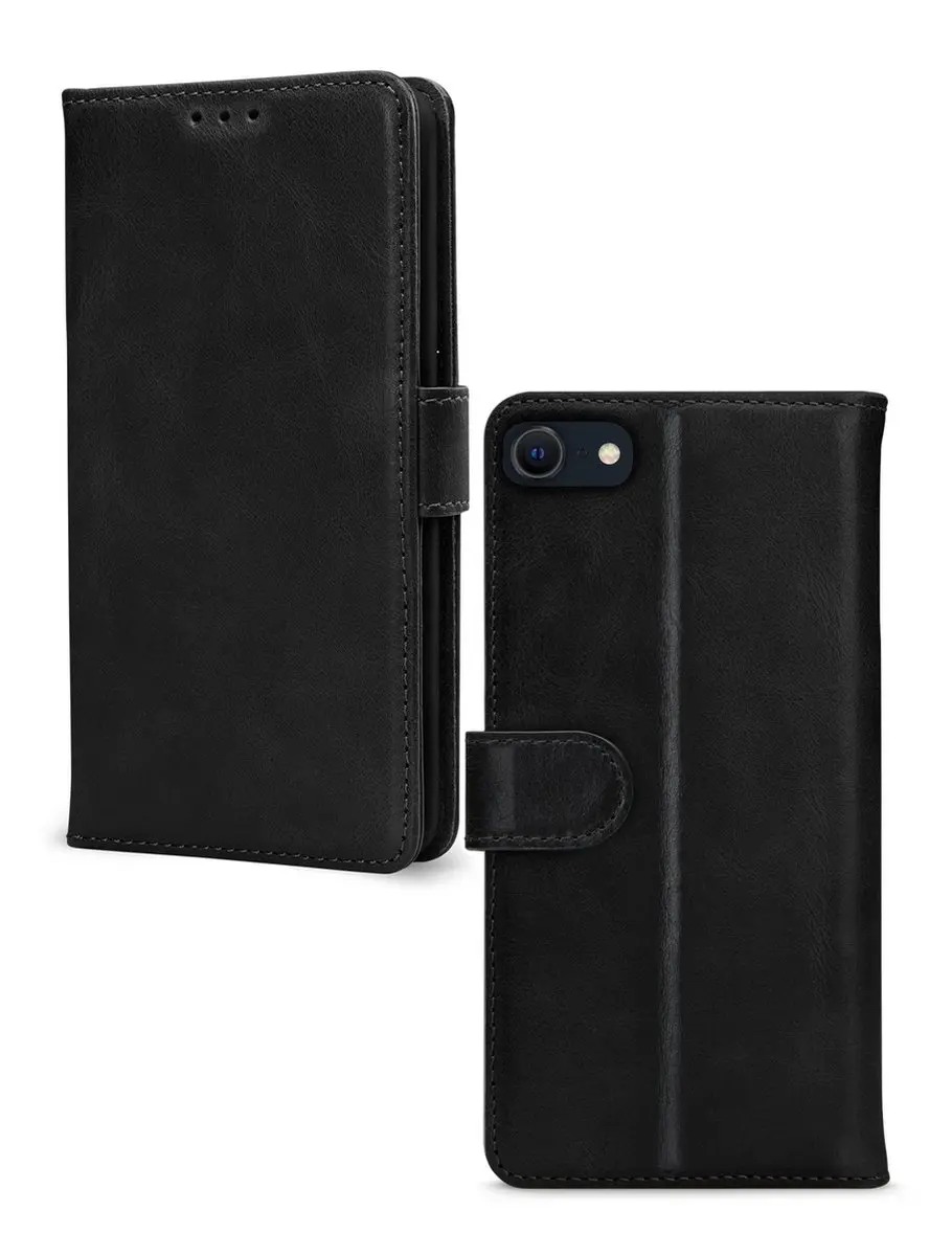 Mobilize Premium Gelly Wallet Bookcase iPhone 6/6s - Pasjeshouder Zwart