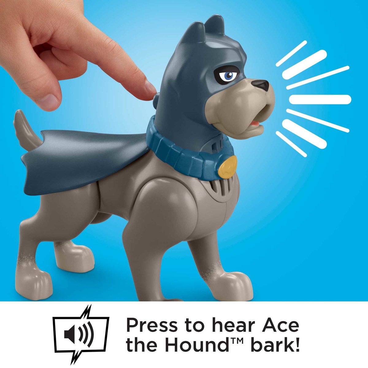 Fisher -Price -DC League of Super-Pets - Ace Sound Figurine