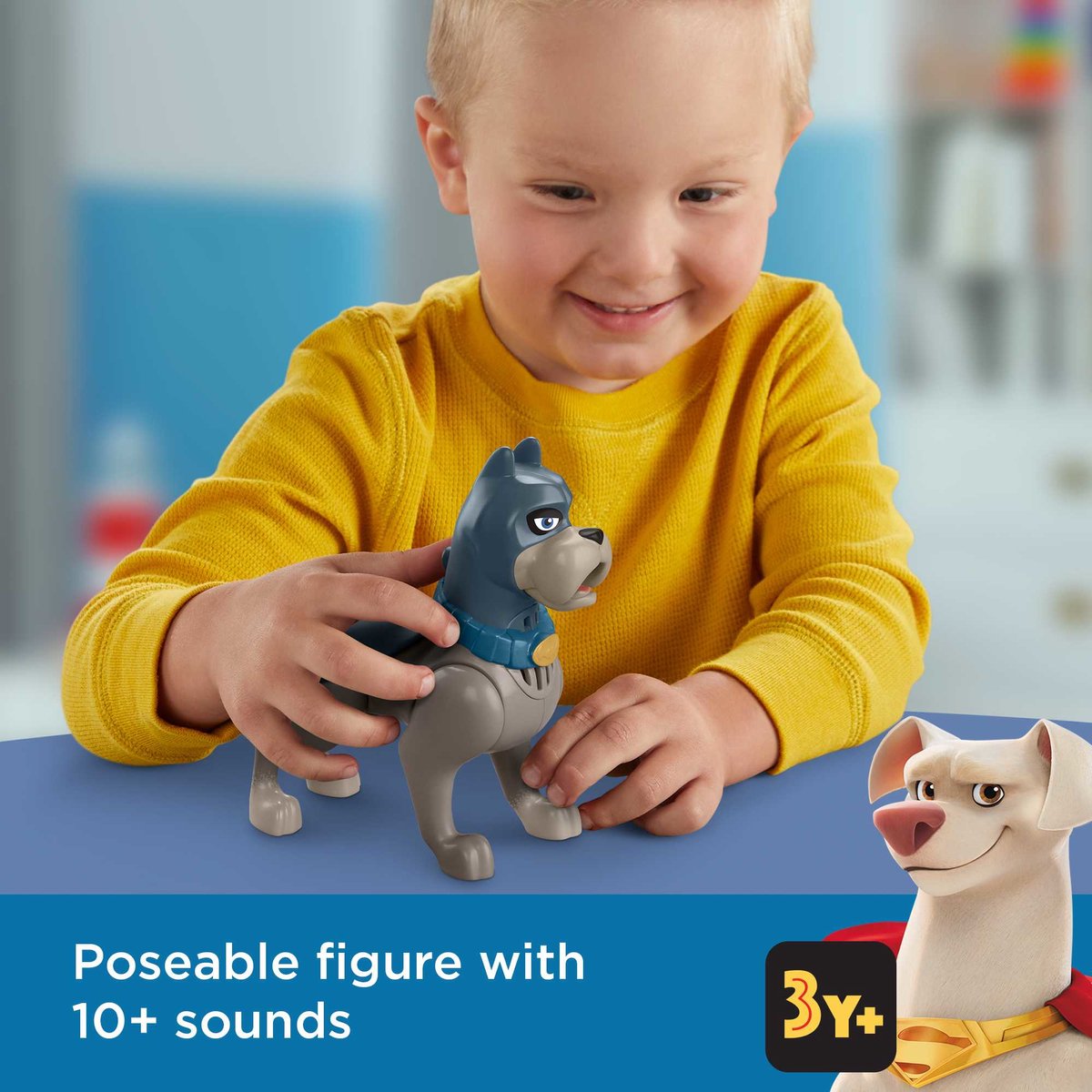 Fisher -Price -DC League of Super-Pets - Ace Sound Figurine