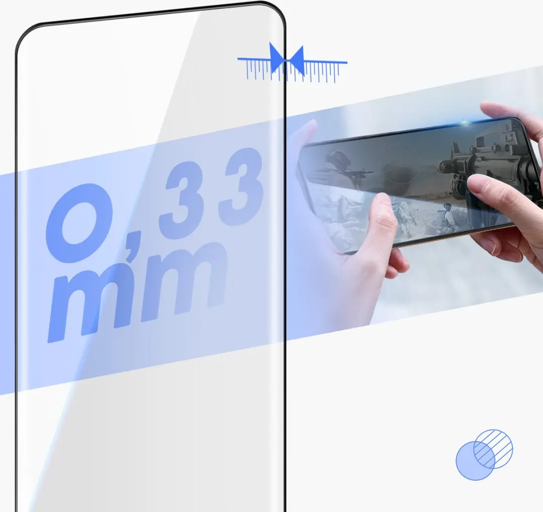 Dux Ducis Full-Cover Tempered Glass Honor Magic 6 Lite - Zwart