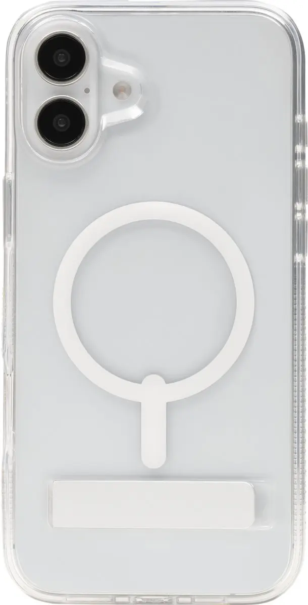 ZAGG Crystal Palace Snap Kickstand Hoesje iPhone 16 Plus - Transparant