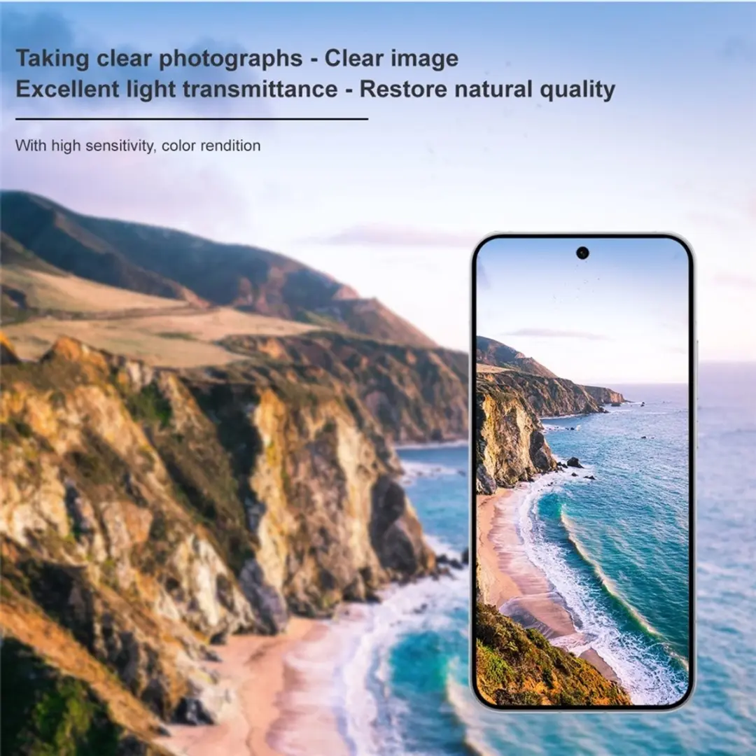 Imak 9H Tempered Glass Camera Lens Protector - OPPO Reno 15 - Zwart