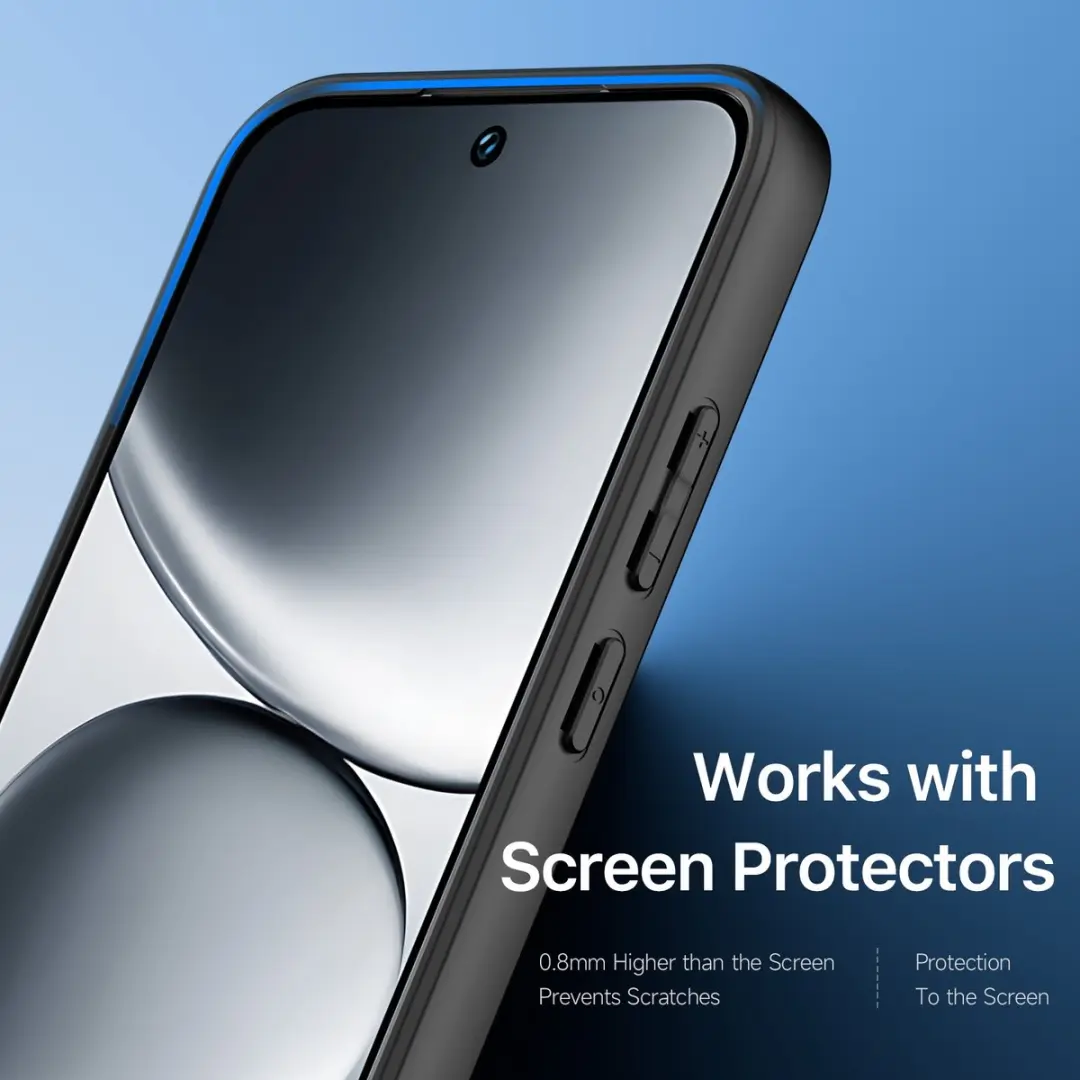 Dux Ducis Aimo Series Hoesje Xiaomi Redmi Note 15 Pro 5G - Zwart - afbeelding 6 van 6