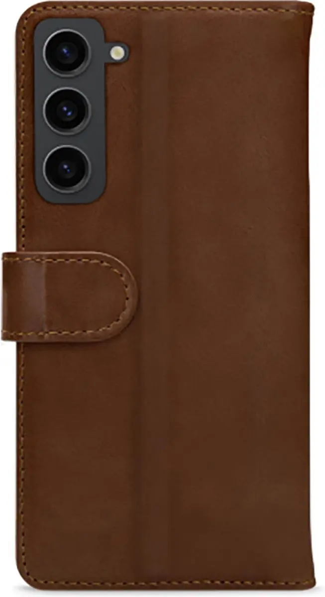 Mobilize Bookcase Hoesje Samsung Galaxy A34 - 4 Stuks - Bruin
