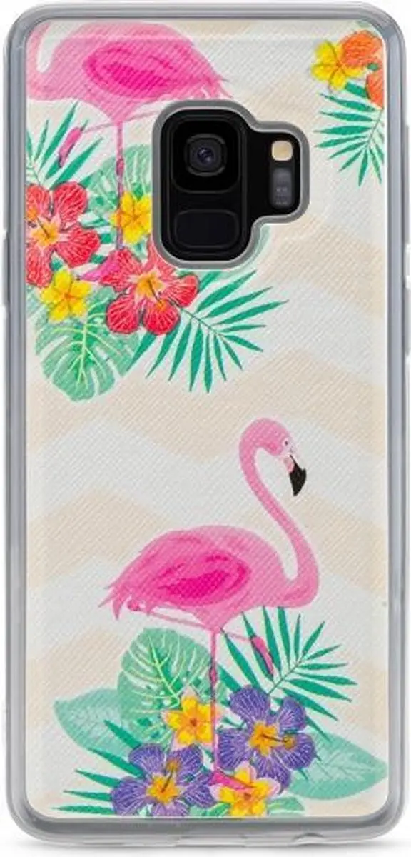 My Style MSMNTCS1027 Telefoonhoesje Samsung Galaxy S9 - Flexibel TPU - Magneta