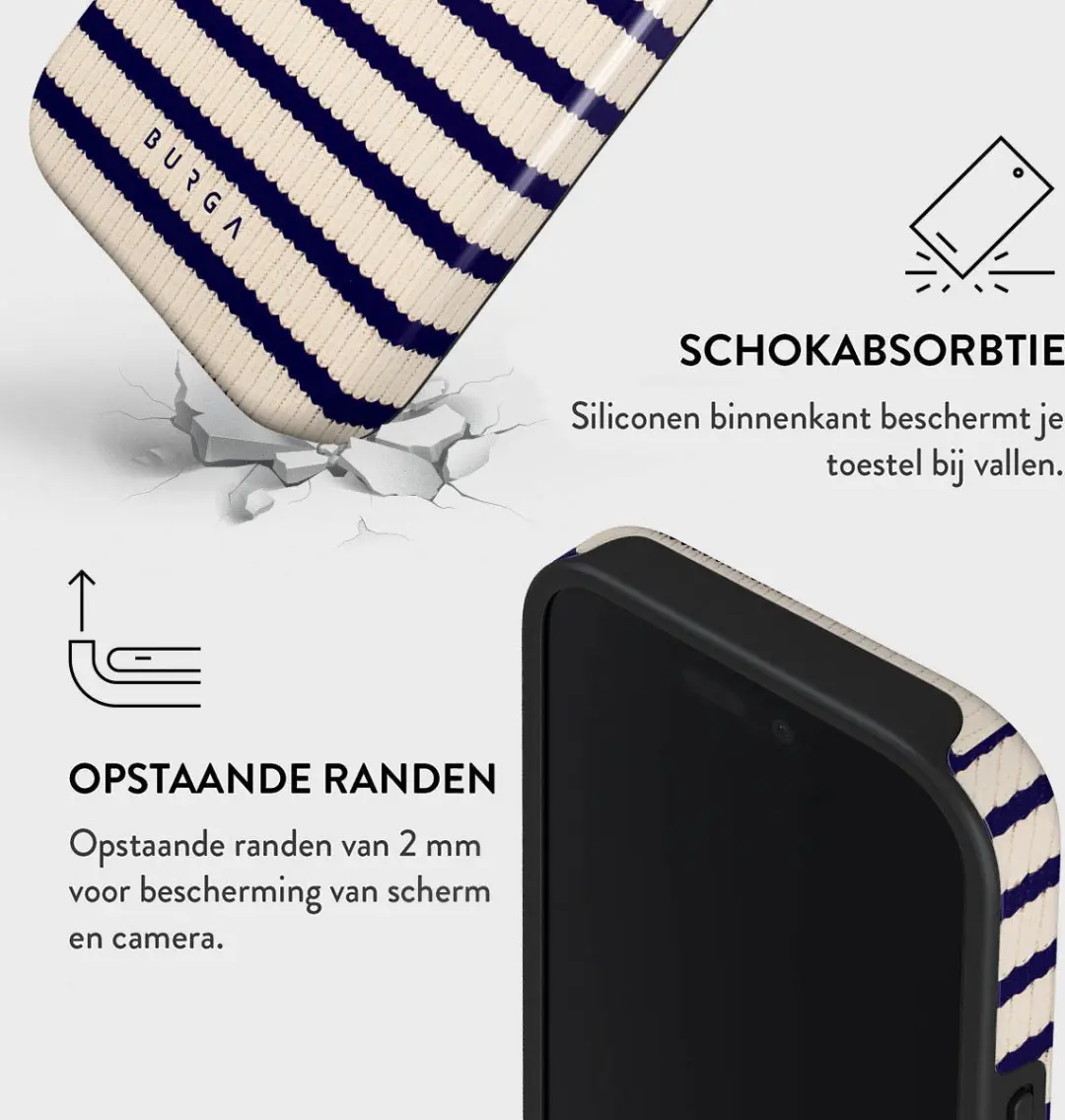 Burga Tough Case Apple iPhone 16 Pro - Old Money