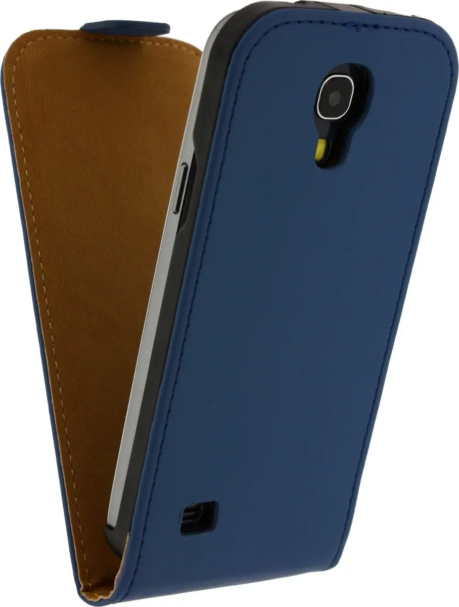 Mobilize Ultra Slim Fliphoesje Samsung Galaxy S4 Mini - Blauw MOB-USFCDB-I9190