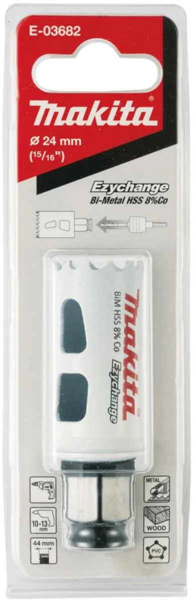 Makita EZYCHANGE BIM Gatenzaag 24mm E-03682 - afbeelding 2 van 4