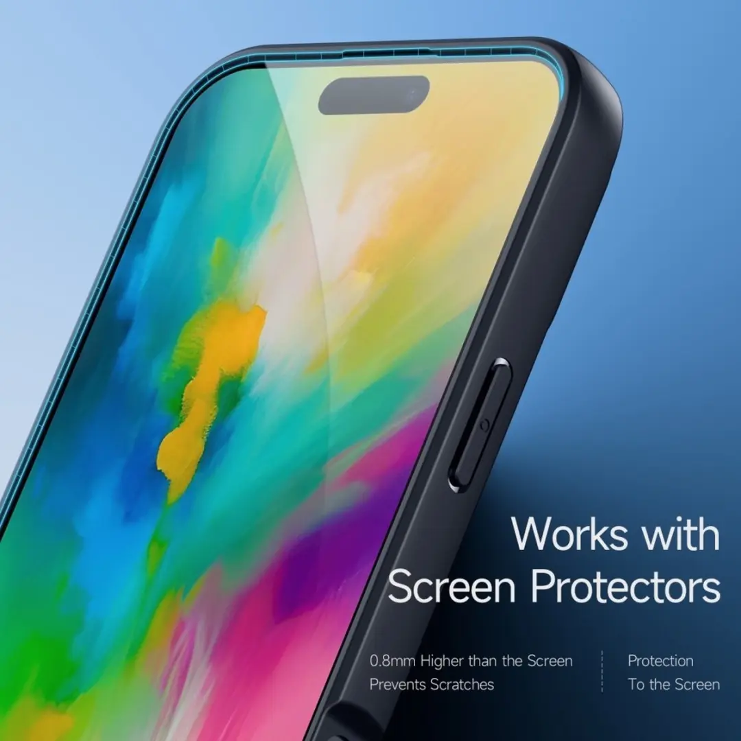 Dux Ducis Aimo Hoesje iPhone 16 Pro Max - Magnetisch - Zwart