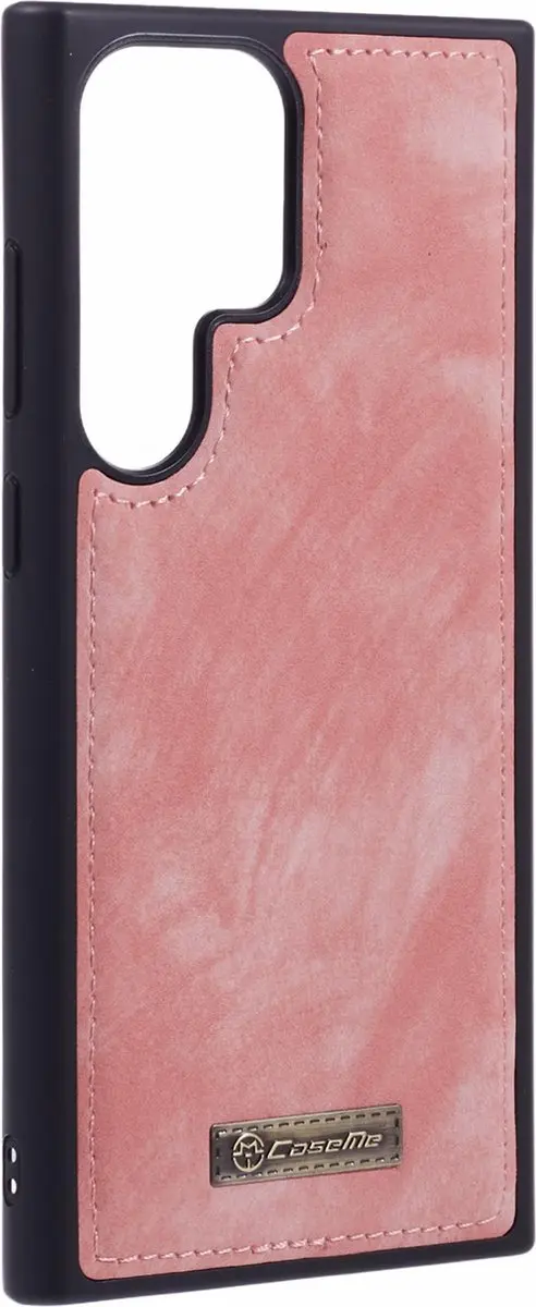 Caseme Hoesje Samsung Galaxy S23 Ultra Lichtroze