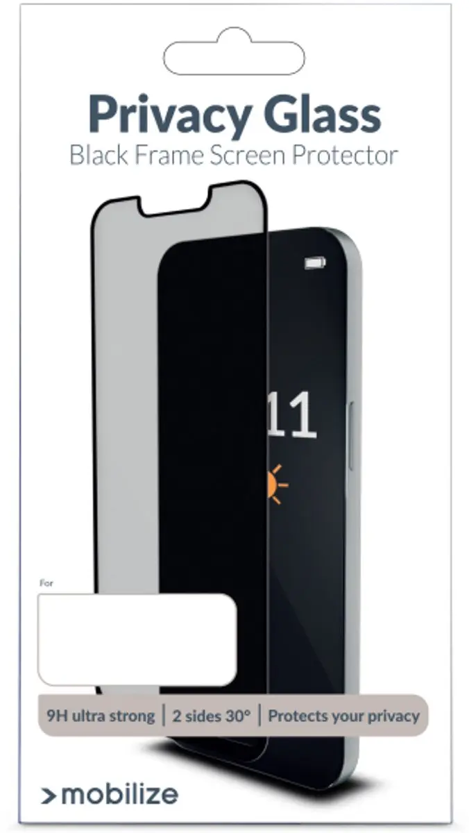 Mobilize Screenprotector Privacy Samsung Galaxy S26 Plus - Zwart