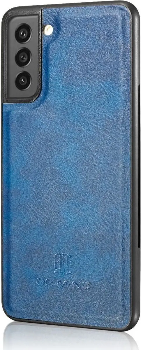 DG.MING Book Case Back Cover Blauw - 3 Stuks - Samsung Galaxy S21 FE - afbeelding 6 van 6
