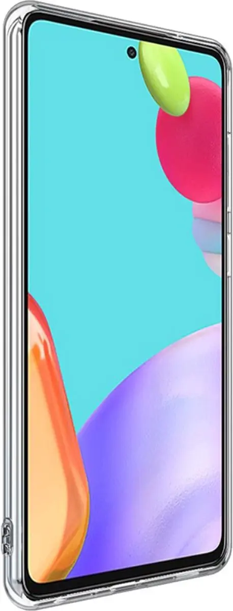 Imak Hoesje Samsung Galaxy A72 - Transparant